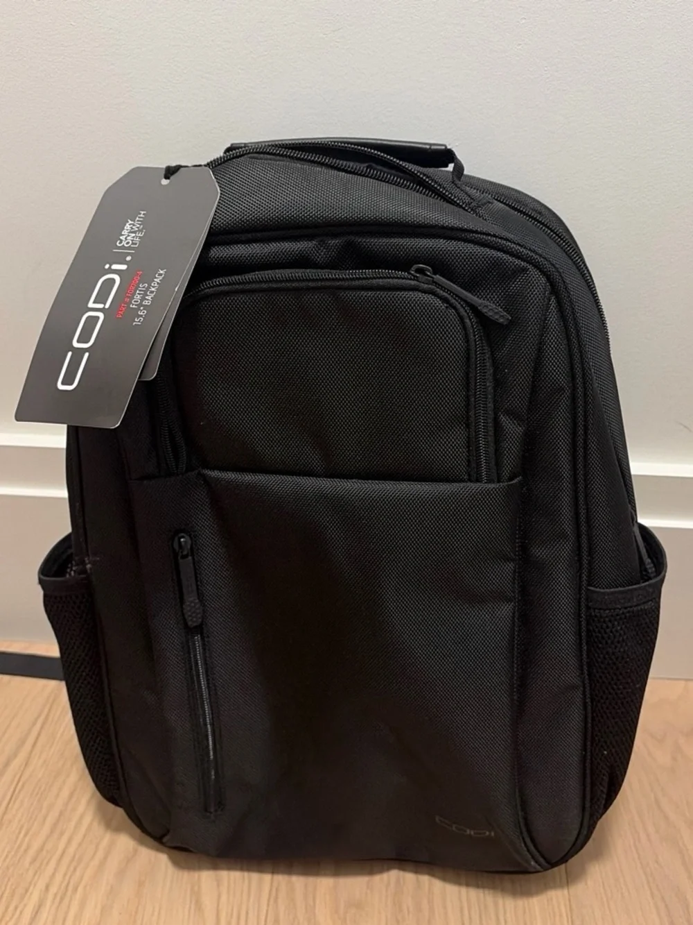CODI Black Compact Travel/Business Backpack
